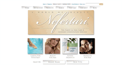 Desktop Screenshot of nefertari.com